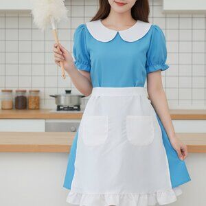 Fun Shack (M) French Maid in Blue with Apron